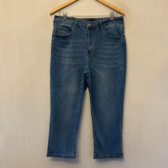One Republic For All cropped denim jeans Size 12 EUC - Picture 2 of 9
